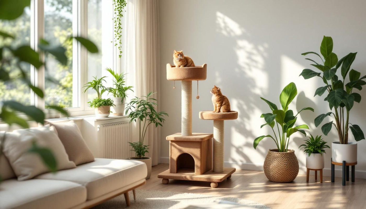Warum Kratzbäume mit integrierten Liegeflächen eine gute Wahl sind